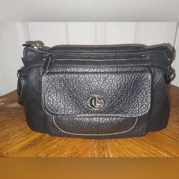 Black Leather Bag - Picture 1 of 10